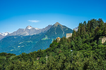 Alpen bei Meran, Burggrafenamt, Südtirol, Italien