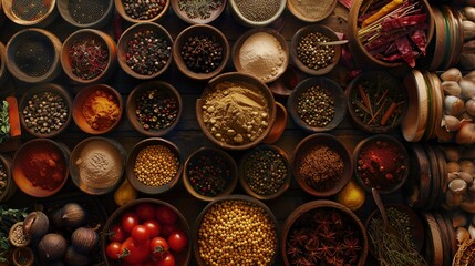 A Tapestry of Tastes Unveiling the Spice where black tones predominate