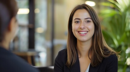 Radiant Confidence: A Smile that Reflects Success and Determination