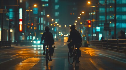 Pedaling Partners: Exploring the Urban Landscape on Two Wheels