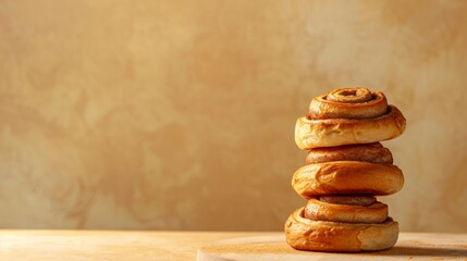 Swinging cinnamon rolls generative ai