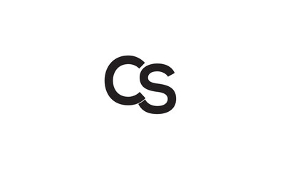  CS, SC, C, S Abstract Letters Logo Monogram