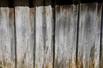 Close-up of weathered wood textures