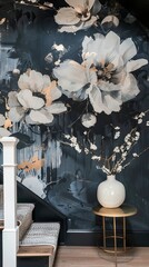 still life with flowers