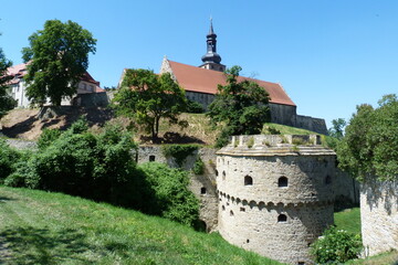 Blick auf Burg Querfurt