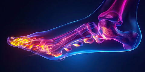 Sesamoid Fracture: The Foot Pain and Swelling - Visualize a person holding their foot, with a highlighted sesamoid bone, indicating pain and swelling under the big toe joint