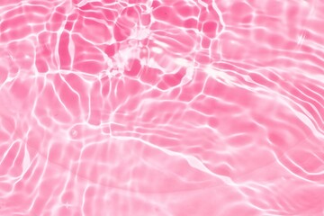 Pink water wave texture	