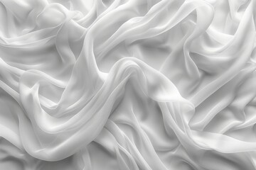 Obraz premium white abstract background with bokeh light effect and copy space.