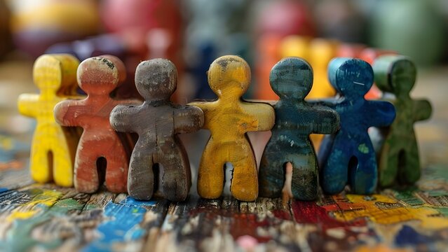 Teamwork in education business emphasizing communication and collaboration within a group setting. Concept Education, Teamwork, Communication, Collaboration, Group Setting