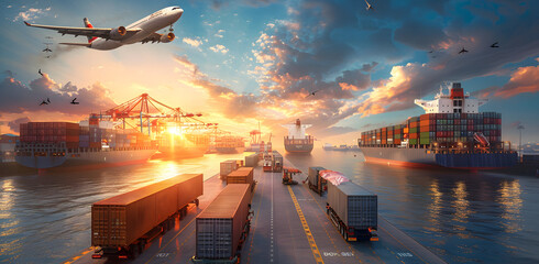 Container Truck Import Export: A Dynamic Impression of Global Trade