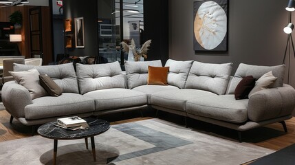 Living Room Sofa Interior: Photos highlighting sofas as central pieces in living room interiors
