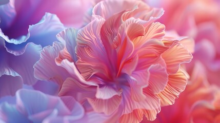 Ethereal Petal Drift: Extreme close-ups capture the dreamy drift of wildflower petals, their soft descent a dance of serenity.