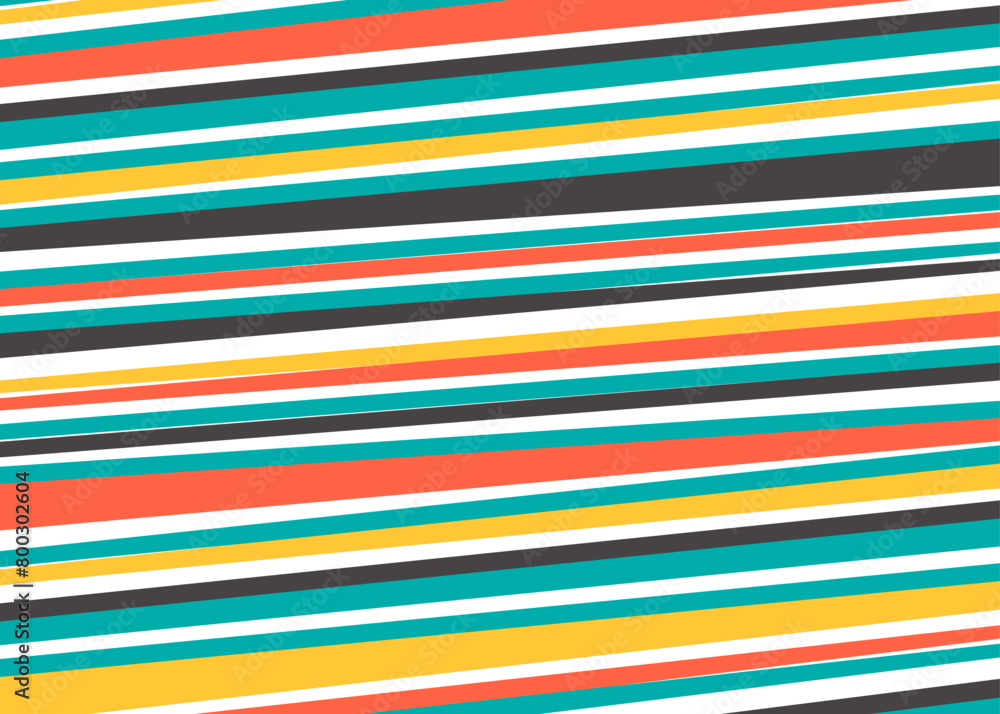 Poster abstract background with seamless diagonal gradient lines pattern