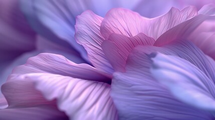 Tranquil Blossoming: Extreme macro frames the gentle unfurling of wildflower petals, a tranquil moment frozen in time.