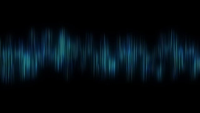 Glowing and flickering particles, 4K seamless loop animation