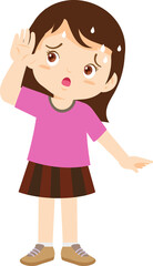 people sweat and tired thirsty heat of summer sun