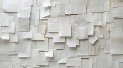 Notes stuck to a wall generative ai