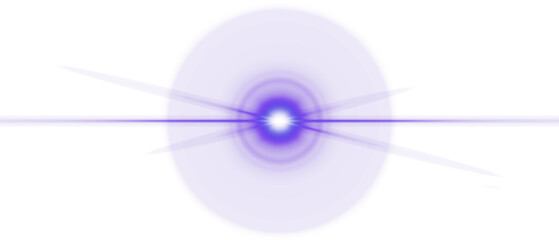 purple lens flare lights effect