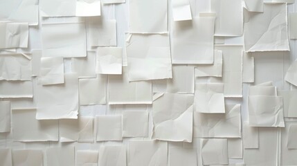 Notes stuck to a wall generative ai