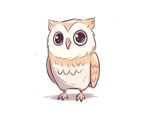 Fototapeta premium owl, wise owl