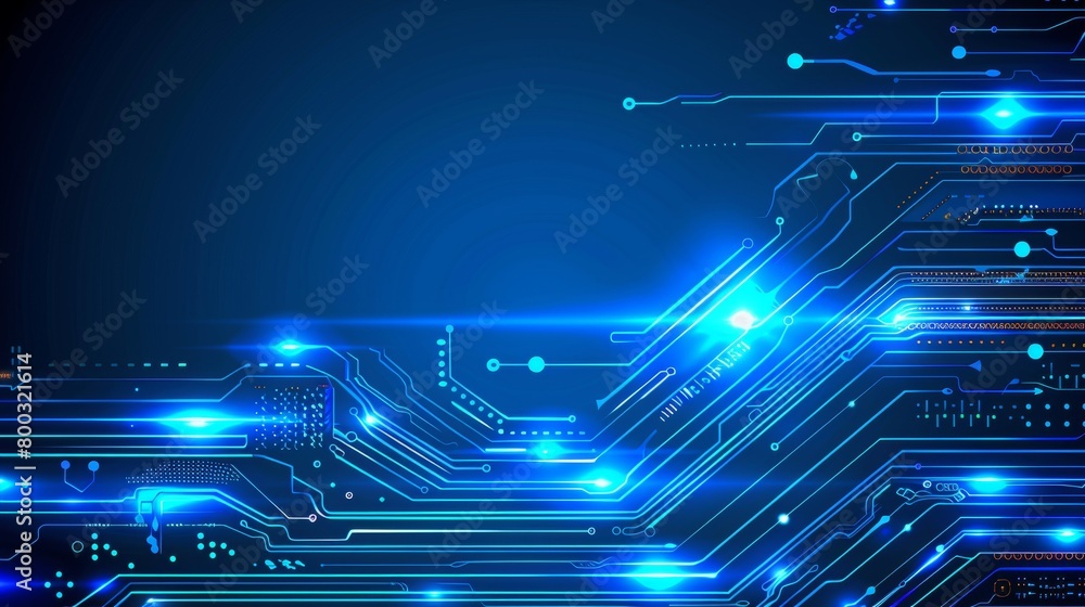Poster electronic computer hardware circuit board technology background for digital technology enthusiasts