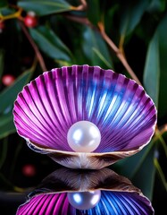 sea shell and pearl