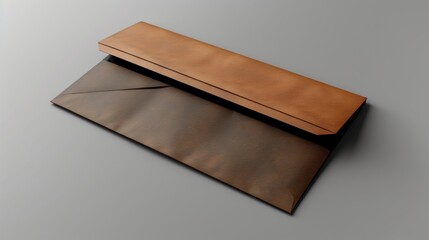 Design a realistic mockup of a branded envelope for a prestigious law firm.