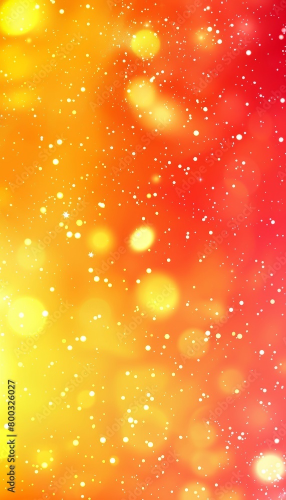 Aufkleber abstract gradient bokeh in yellow, orange, and red hues ideal for background usage