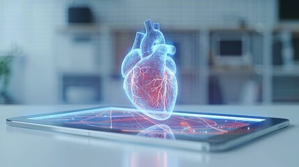 The future of healthcare AI-powered heart monitor, you can now track your heart health from the comfort of your own home.
