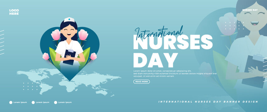International Nurses Day banner design