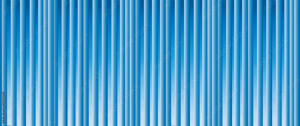 Poster abstract blue particle of dots element wavy artwork tech template. overlapping of perspective digita