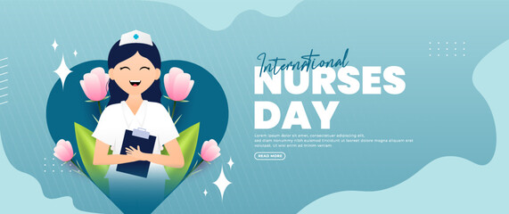 International Nurses Day banner design