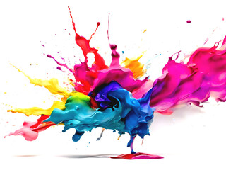 Abstract oil paint splash, explosion, splash. beautiful pastel colors	