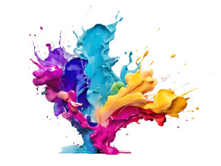 Abstract oil paint splash, explosion, splash. beautiful pastel colors	