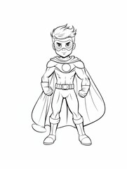 Coloring Heroes' Legends, coloring sheet, fun