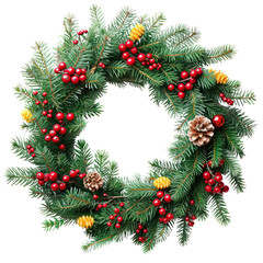 Christmas frame wreath ring