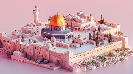 The image shows the Al-Aqsa Mosque in Jerusalem