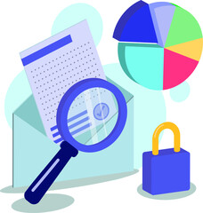 In-depth Financial Analysis with Document Magnification and Security.