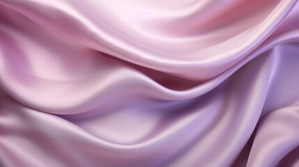 Obraz premium Abstract waves of a silky satin cloth, creating a dynamic and luxurious visual for creative projects,