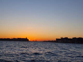 Fototapeta premium Venedig Abendrot