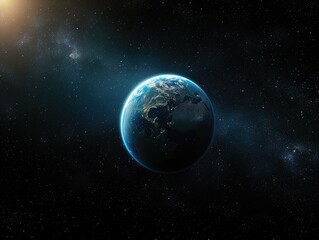 Infinite Horizon: Earth's Majesty in Deep Space