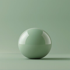 3d render of a ball