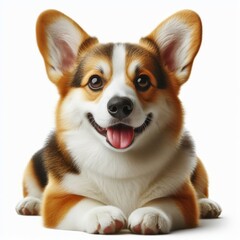 corgi  dog portrait