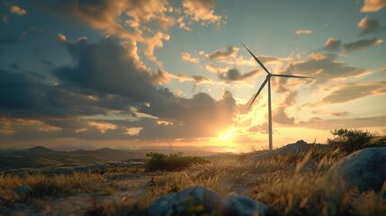 Harvesting the Wind: Clean Energy in Action