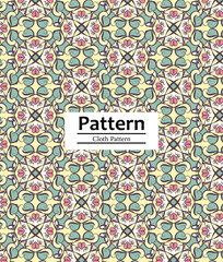 Obraz premium colorful fabric pattern design or colorful geometric pattern design