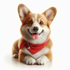 corgi  dog portrait