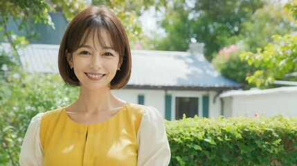 Fototapeta premium 夏の女性/Women in summer