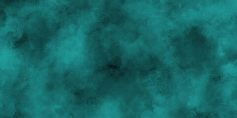 Abstract grunge blank and  mint green or blank texture surface background, Aquarelle paint paper textured canvas element for text design, Bright blue cloudy sky vector illustration.	