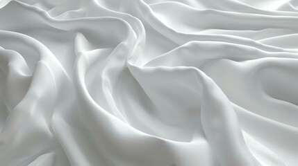 Obraz premium Elegant Satin Fabric with Gentle, Flowing Movement