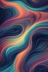 Obraz premium Mesmerizing abstract backgrounds with swirling aurora borealis-inspired patterns